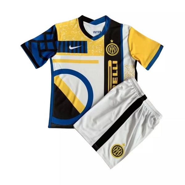 Camiseta Inter 4ª Niño 2020/21 Amarillo